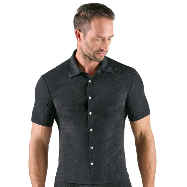 Svenjoyment Chemise moulante à manches courtes 2XL