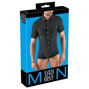Svenjoyment Chemise moulante à manches courtes 2XL