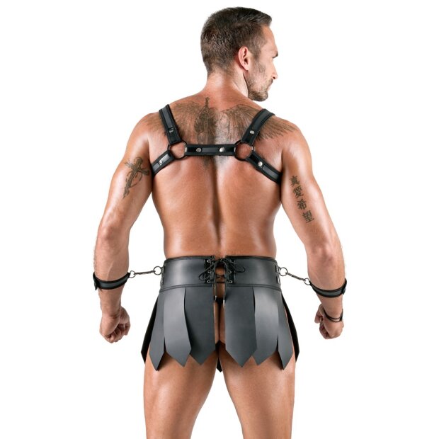 Svenjoyment Gladiator Skirt and Chest Harness Set 2XL