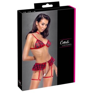 Cottelli Collection Lingerie Set Checkered L