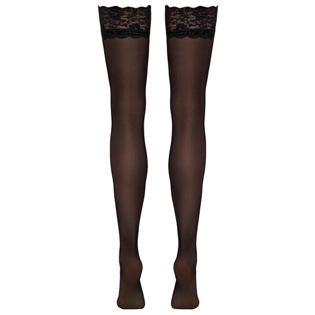 Cottelli Collection Strümpfe Schwarz XL