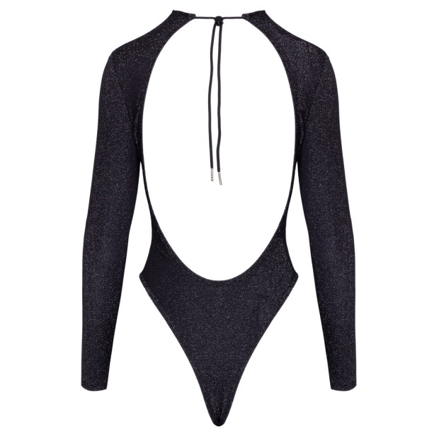 Cottelli Collection Body à manches longues avec paillettes M