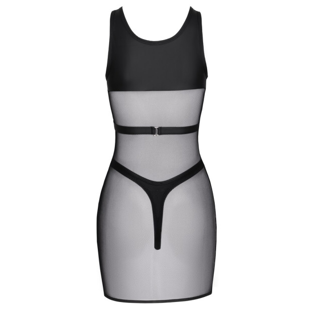 Cottelli Collection Dress with thong Black M