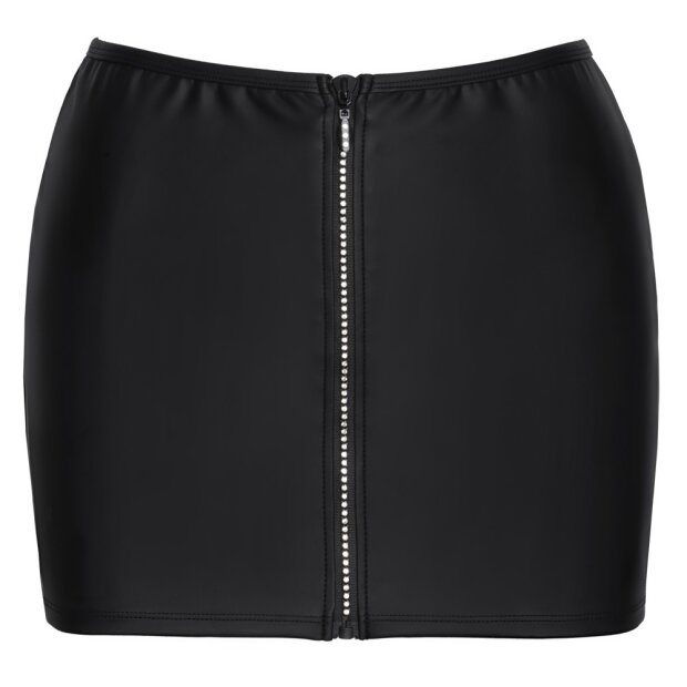 Cottelli Collection Mini skirt in black matte look M