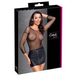 Cottelli Collection Mini skirt in black matte look L