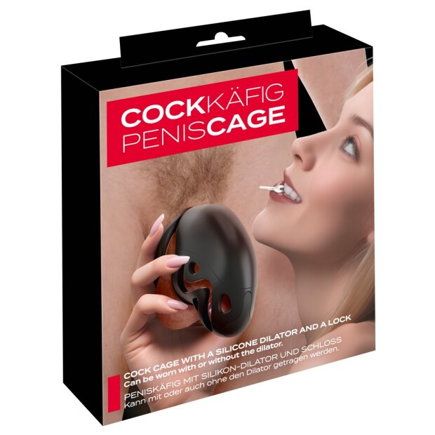 You2Toys Penis Cage with Dilator Black