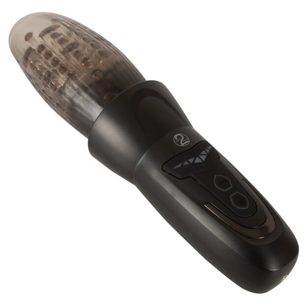 You2Toys Masturbateur avec capuchon souple rotatif Noir
