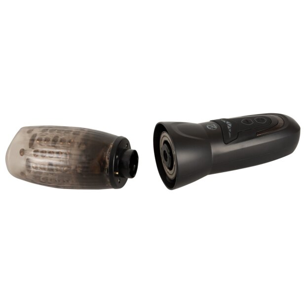You2Toys Masturbateur avec capuchon souple rotatif Noir
