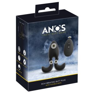 ANOS Plug anal vibrant avec bras dancrage flexibles...