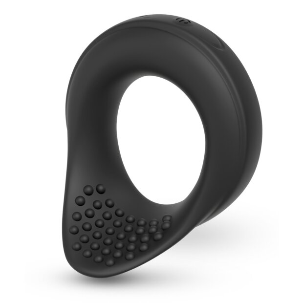 You2Toys Stretchable Testicle Ring with Vibration Black