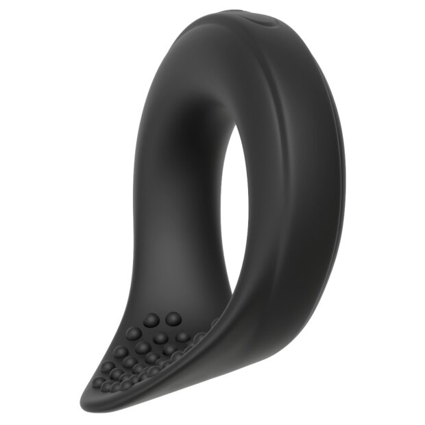 You2Toys Stretchable Testicle Ring with Vibration Black