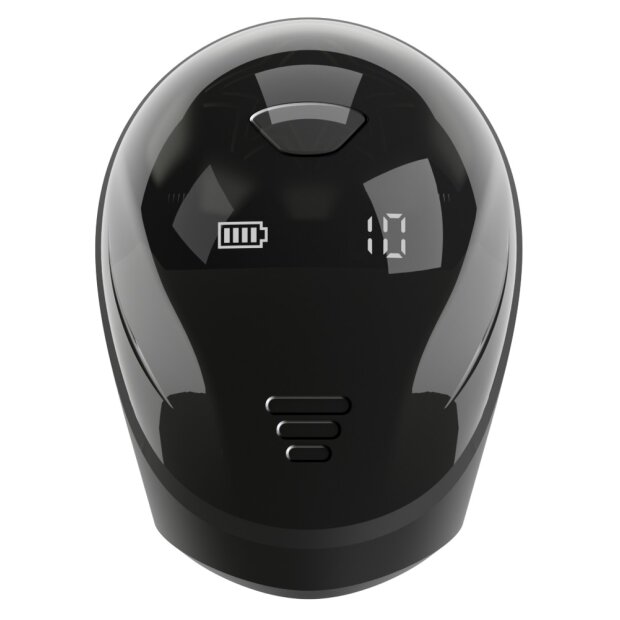 You2Toys Glans Masturbator with Vibration Black