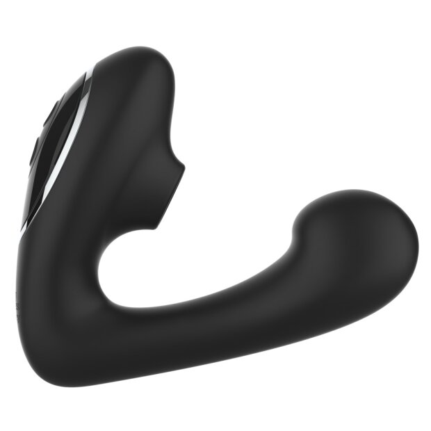 Fifty Shades of Grey Vibromasseur double avec 10 modes de pulsation et 5 modes de poussée Noir