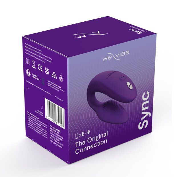 WE-VIBE Couples Vibrator with 10+ Vibration Modes Purple