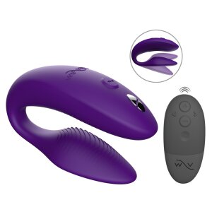 WE-VIBE Paarvibrator mit 10+ Vibrationsmodi Lila
