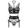 Ensemble de lingerie Obsessive Noir 2XL/3XL