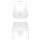 Ensemble de lingerie Obsessive Blanc L/XL