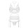 Obsessive Ensemble de lingerie Blanc 2XL/3XL