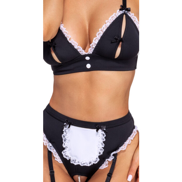 Cottelli Collection Costume de soubrette 2 pièces M