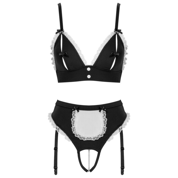 Cottelli Collection Costume de soubrette 2 pièces L