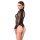 Noir Lace Body with Open Crotch Black XL