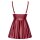Cottelli Collection Trägerloses Minikleid rot  S