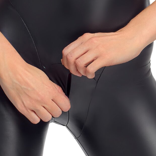 Cottelli Collection Strap Overall Black S