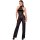 Noir Transparent Overall with Glitter Black M