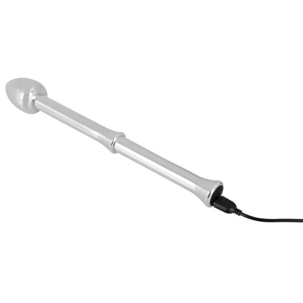 Rebel vibrating prostate stimulator silver