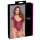 Cottelli Collection Body en Dentelle à Entrejambe Ouvert Rouge S
