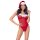 Cottelli Collection Christmas set with body and hat multicolour S-M