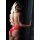 Outlet - Deep-V Lace Teddy  Red L/XL