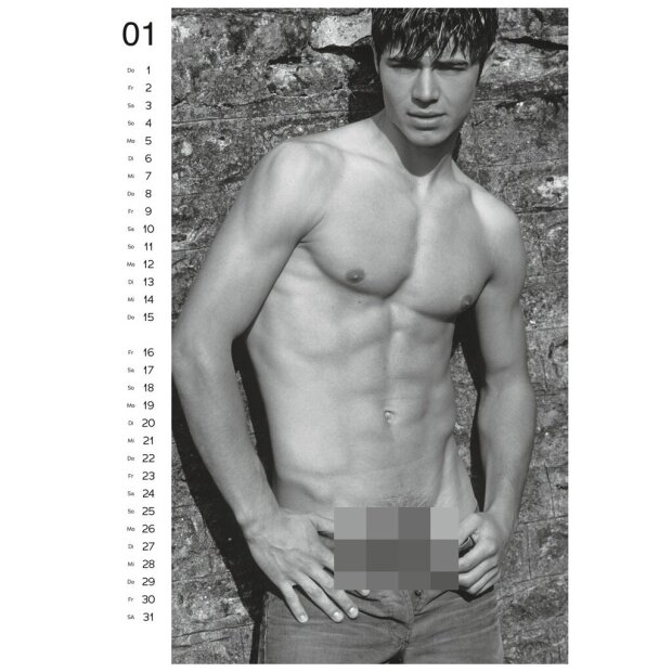 PIN-UP Kalender Set Sexy Girls & Men 2026