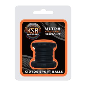 KSB Squeeze Silicone Ball Stretcher Ultra Black