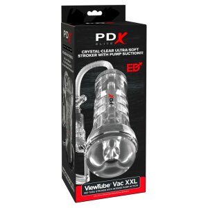 PDX Elite ViewTube Vac XXL Masturbator Transparent