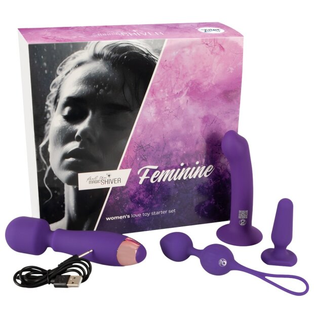 You2Toys Coffret de démarrage Love Toy Femme Feminine 4 pièces Violet