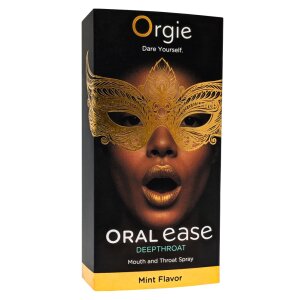 Orgie Oral Ease Deepthroat Mundspray mit Minzgeschmack 15 ml