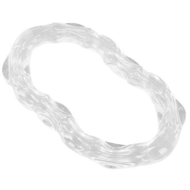 beau coeur Parinor Silikon Cockring Transparent Ø 6,5 cm