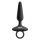 ANOS Flexible Anal Plug with Vibration Black Ø 2.6 cm