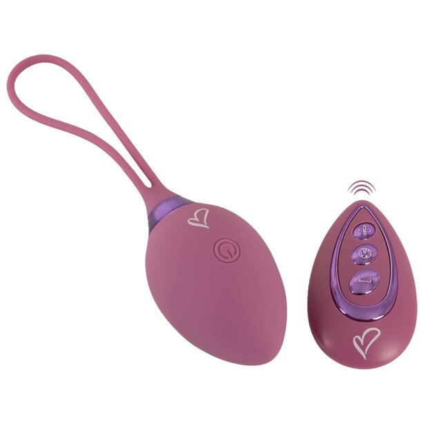beau coeur Rovana Liebeskugel mit Vibration Rosa 6 cm Ø 3,9 cm