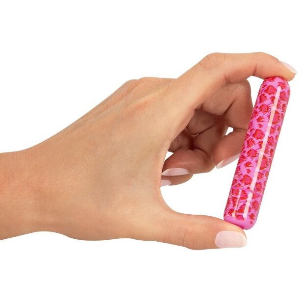 beau coeur Leo Mini Vibrator Pink 8.7 cm