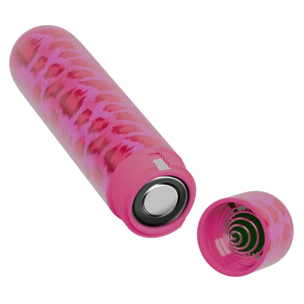 beau coeur Leo Mini Vibrator Pink 8.7 cm