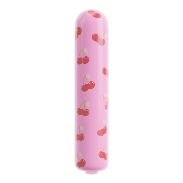 beau coeur Cherry Mini vibrateur Rose 8,7 cm