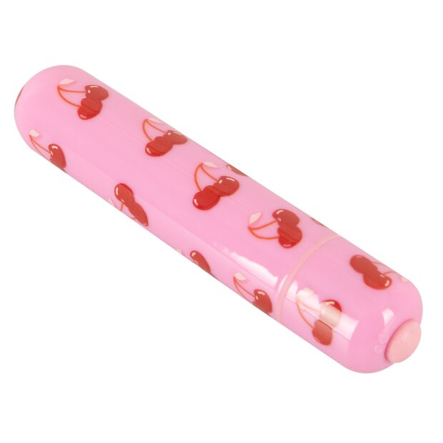 beau coeur Cherry Mini vibrateur Rose 8,7 cm