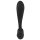 Black Velvets Flexible Double Vibrator Black 26 cm