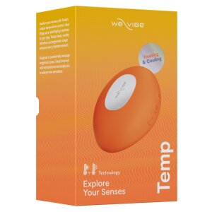 We-Vibe Temp Vibromasseur Clitoridien Orange 9,7 cm
