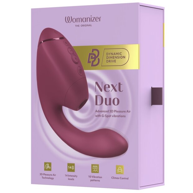 Womanizer Next Duo Dual Vibrator Pink