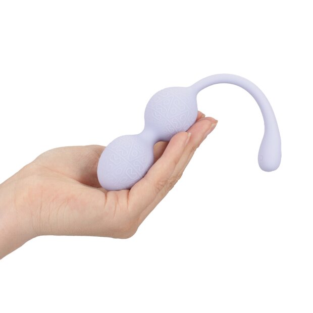 Loveline Vibrating Bead Kegel mit Fernbedienung Lila Ø 3,5 cm