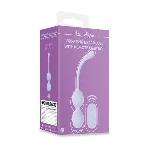 Loveline vibrating bead kegel with remote control purple...