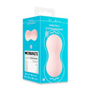 Loveline vibrating and warming vibrator pink Ø 8 cm